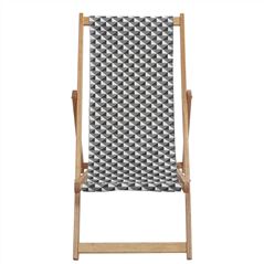Tarakan Noir Deck Chair