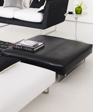 essentials black and white fabric main 3