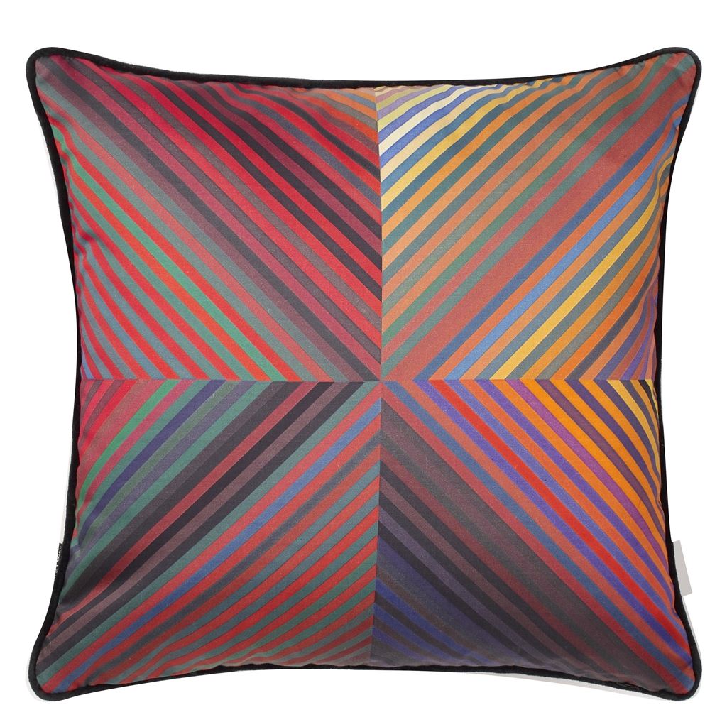 Monogram Me Lacroix! Multicolore Cushion - Reverse