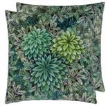 Madhya Azure Velvet Cushion