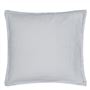 Biella Steel & Dove European Pillowcase - Reverse
