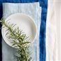Lario Cloud Linen Table Cloth, Runner, Placemats & Napkins
