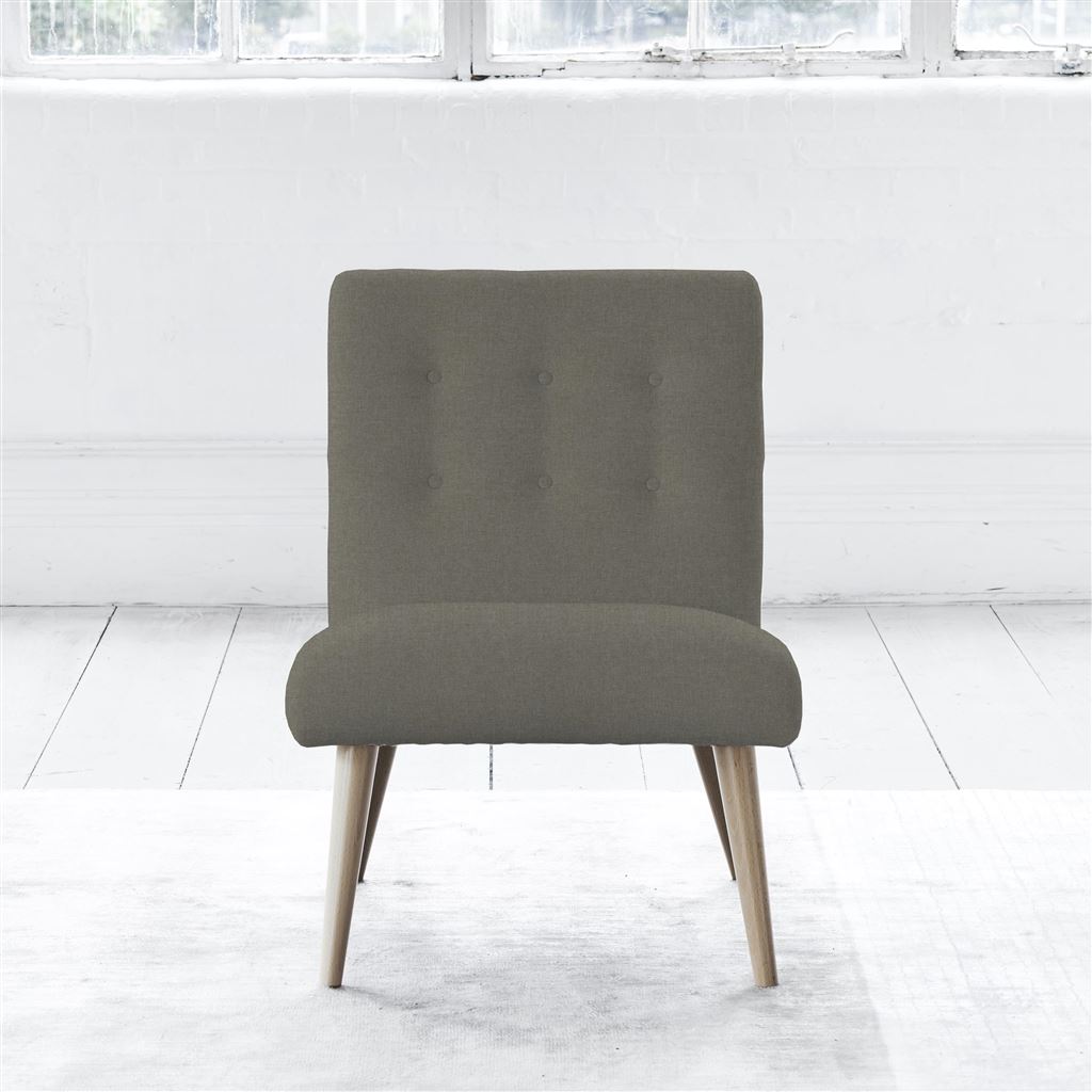 Eva Chair - Self Buttonss - Beech Leg - Rothesay Pumice