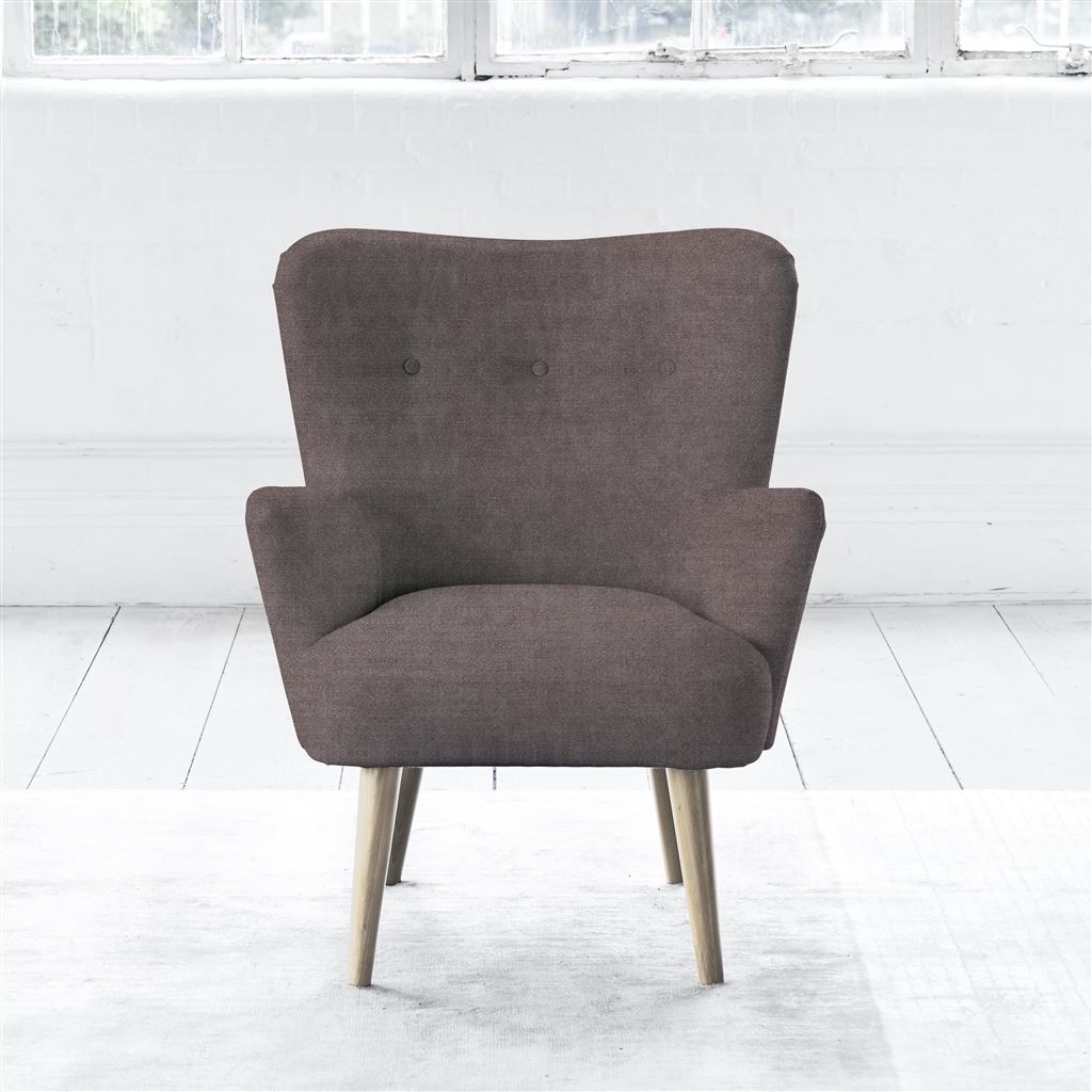 Florence Chair - Self Buttonss - Beech Leg - Zaragoza Clover