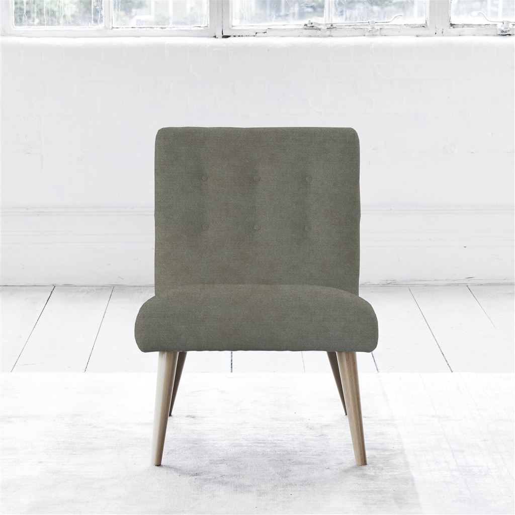Eva Chair - Self Buttonss - Beech Leg - Zaragoza Driftwood