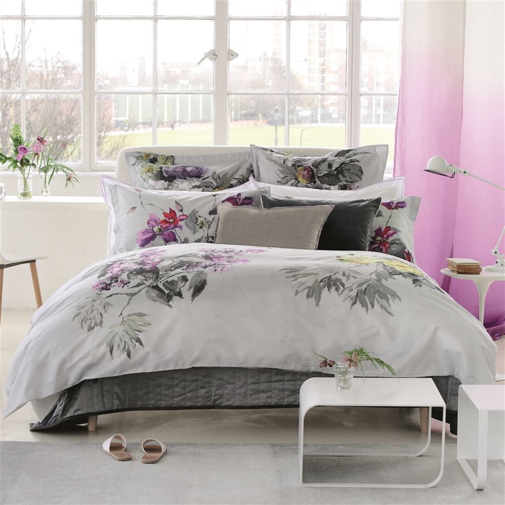 Caprifoglio Argento Bedding