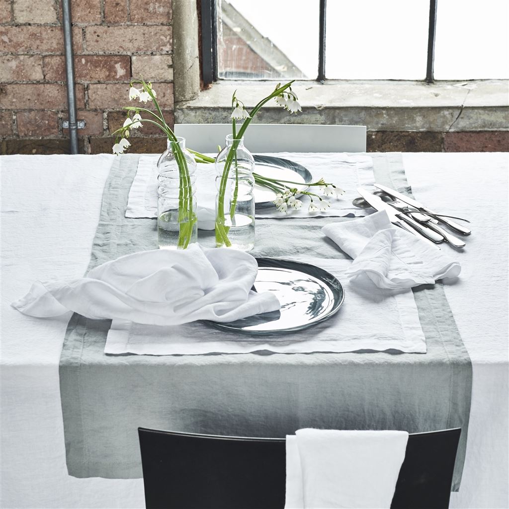 LINGE DE TABLE LARIO PALE GREY