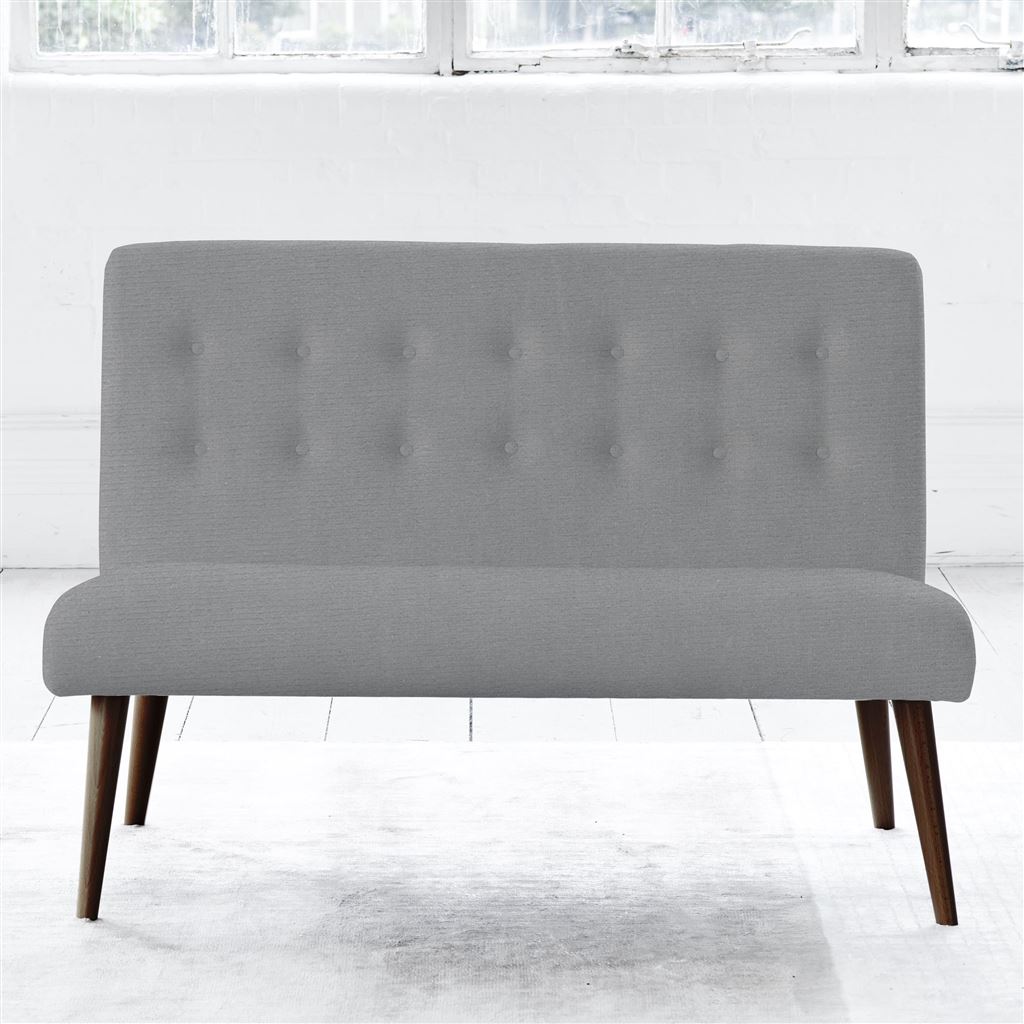 Eva 2 Seater - Walnut Leg - Cassia Zinc