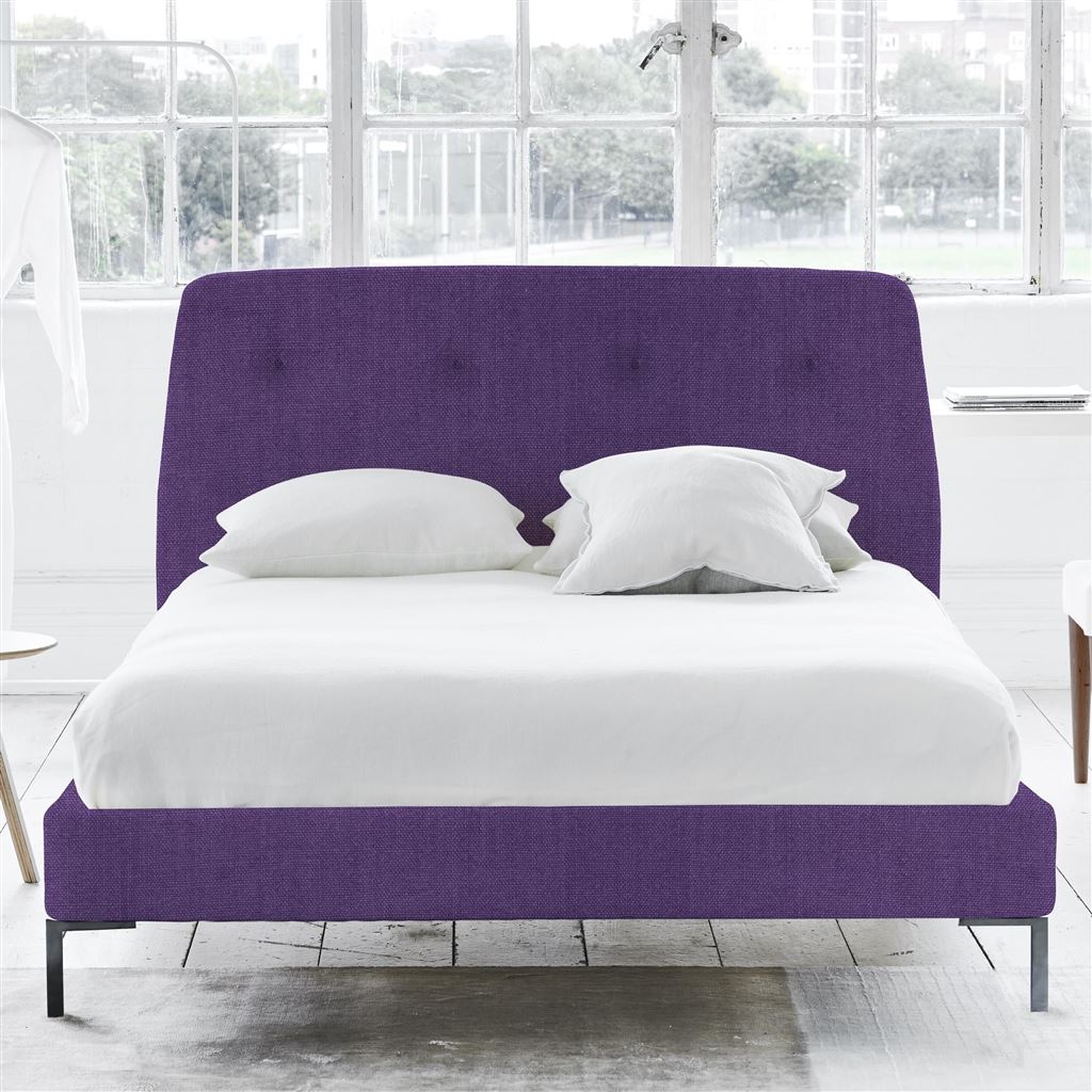 Cosmo Super King Bed in Brera Lino with a Mattress