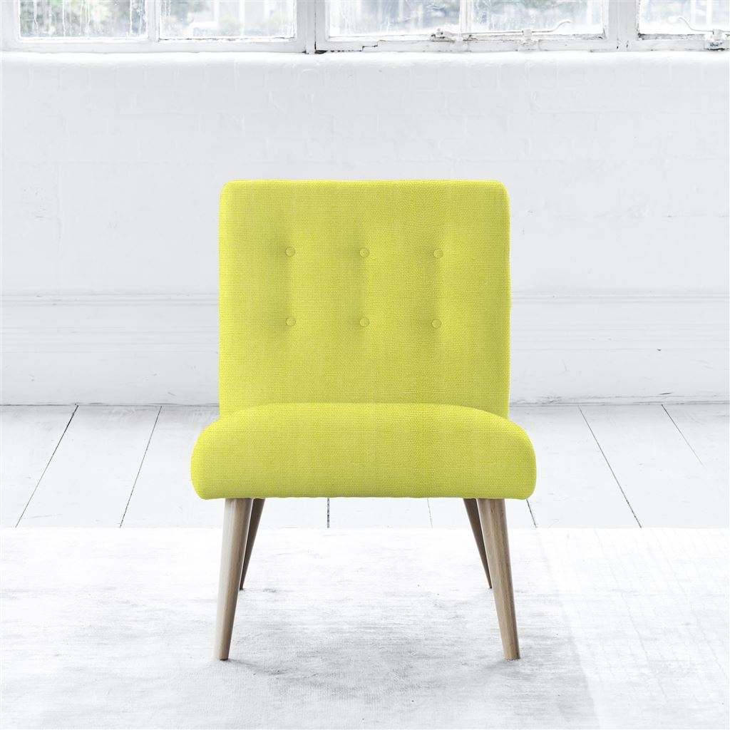 Eva Chair - Beech Leg - Brera Lino Alchemilla
