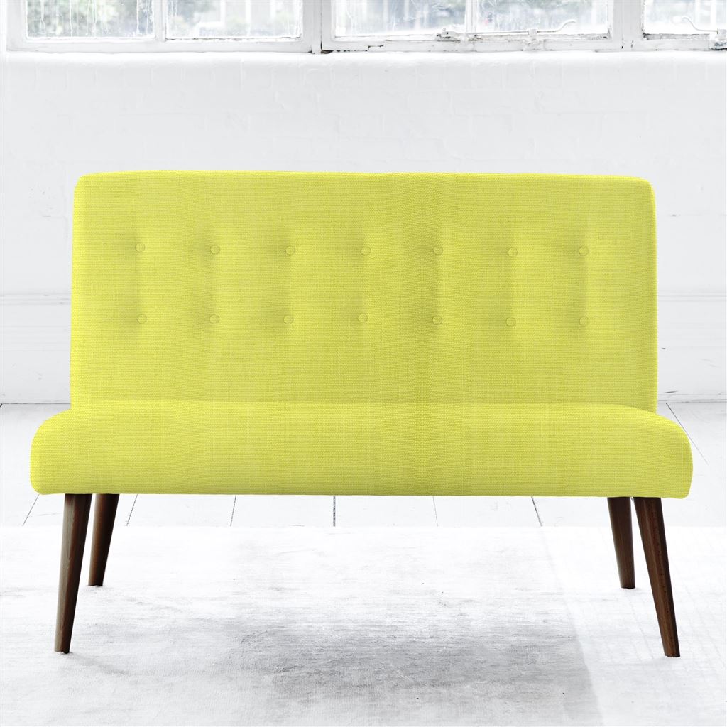 Eva 2 Seater - Walnut Leg - Brera Lino Alchemilla