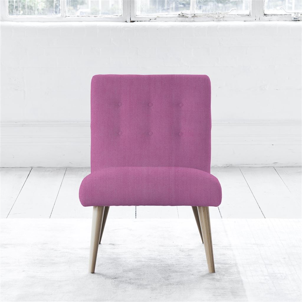 Eva Chair - Beech Leg - Brera Lino Peony