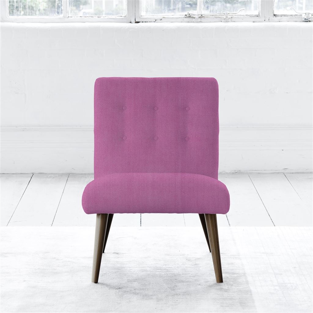 Eva Chair - Walnut Leg - Brera Lino Peony