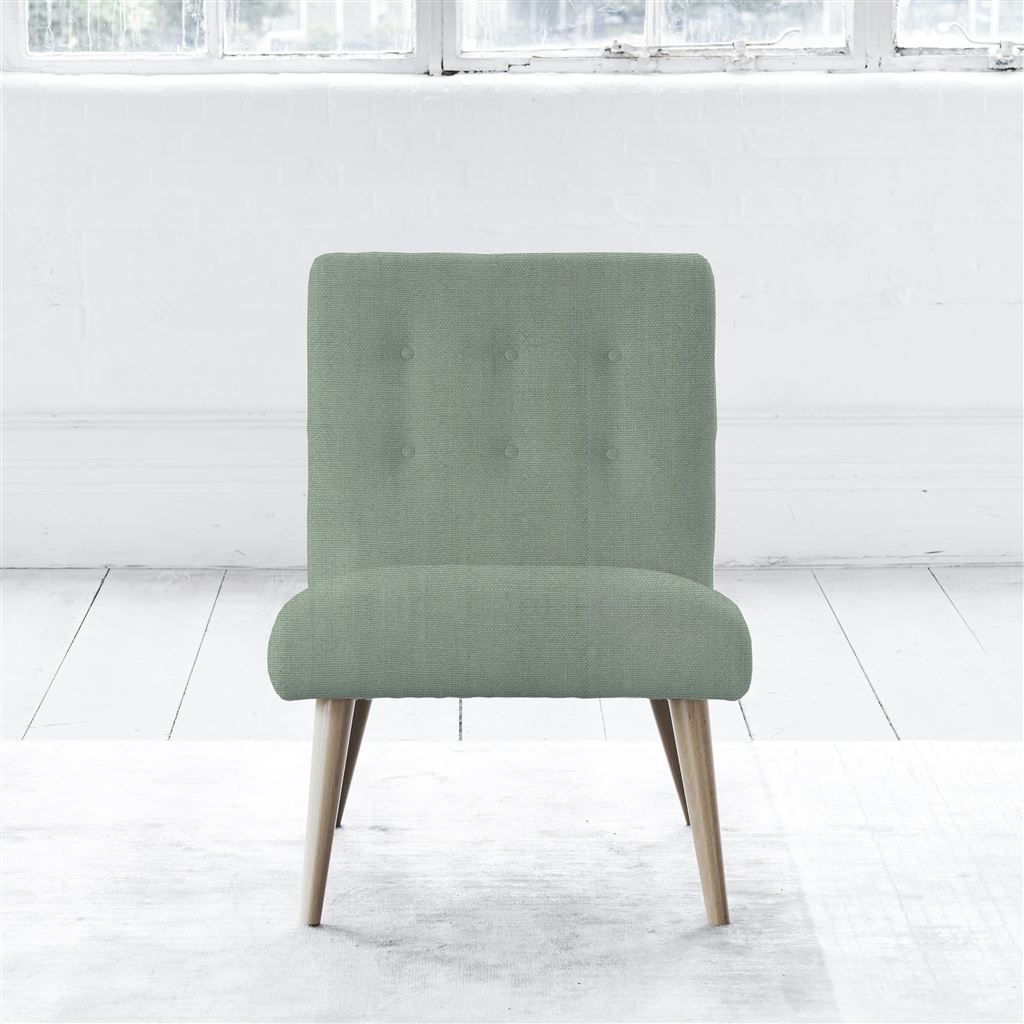 Eva Chair - Beech Leg - Brera Lino Jade