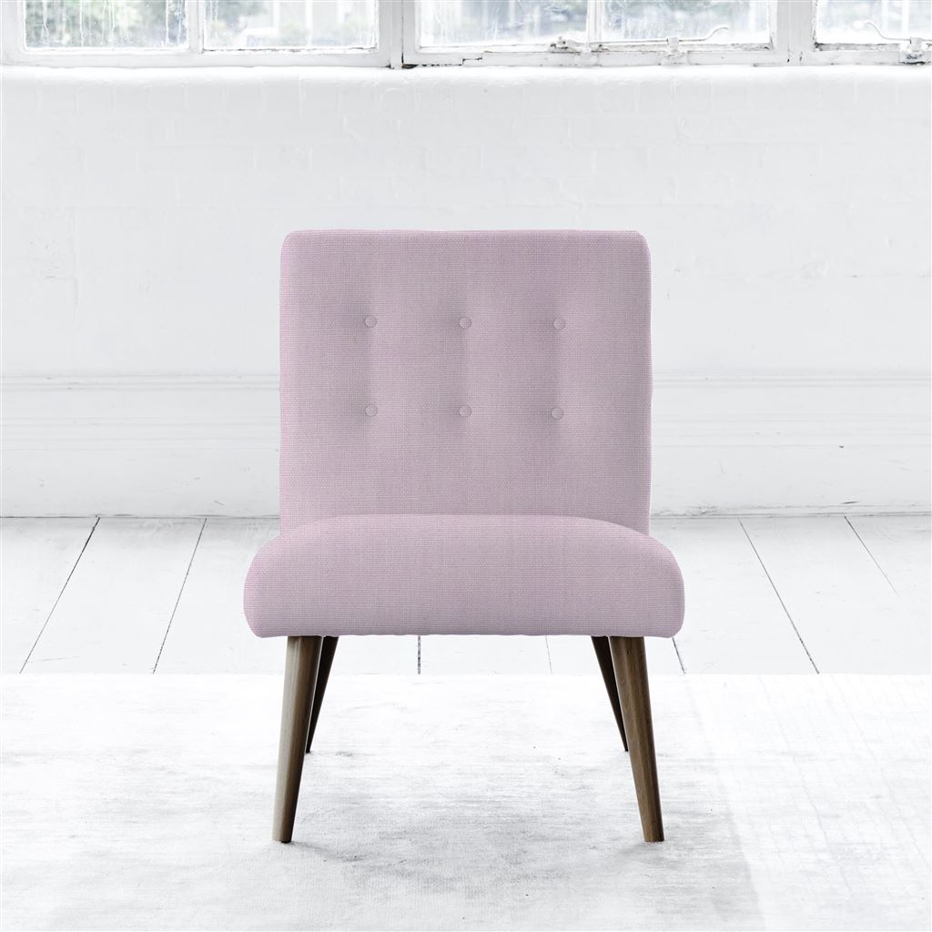 Eva Chair - Walnut Leg - Brera Lino Pale Rose