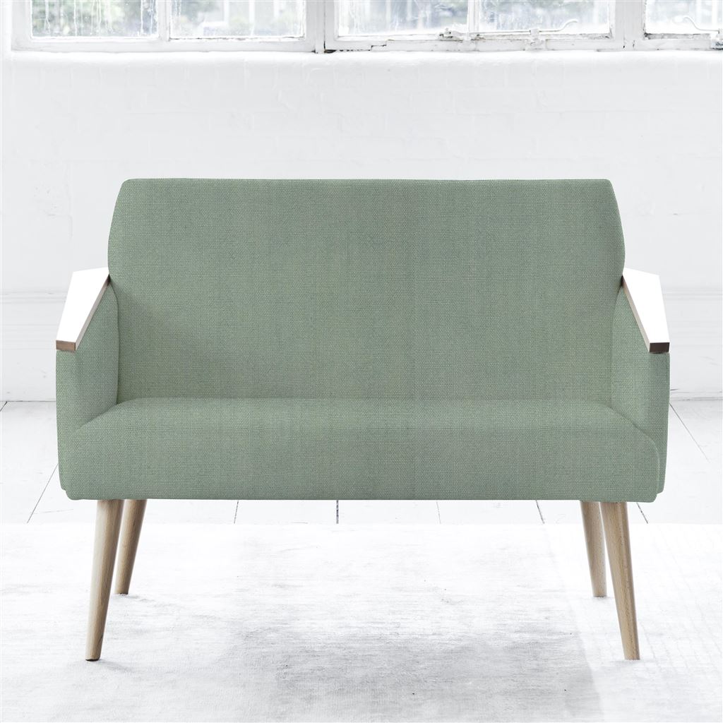 Ray - Two Seater - Beech Leg - Brera Lino Jade