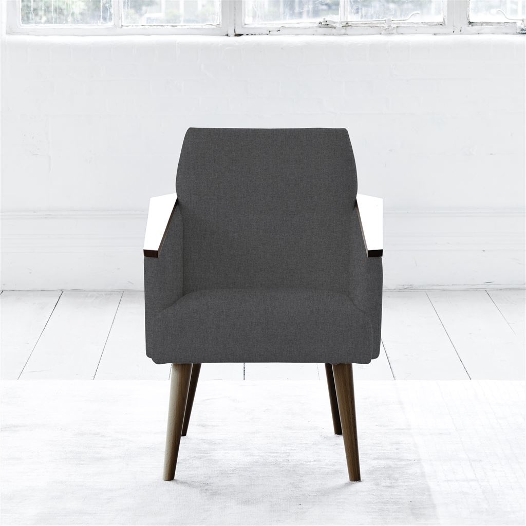Ray Chair - Walnut Leg - Rothesay Smoke
