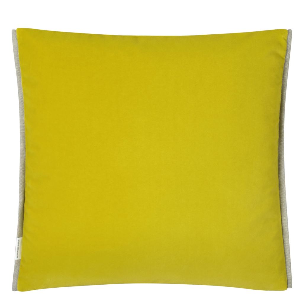 Varese Pewter Cushion - Reverse