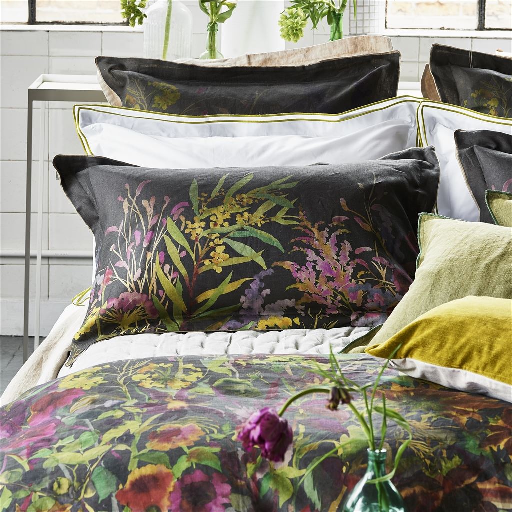 Indian Sunflower Graphite Shams