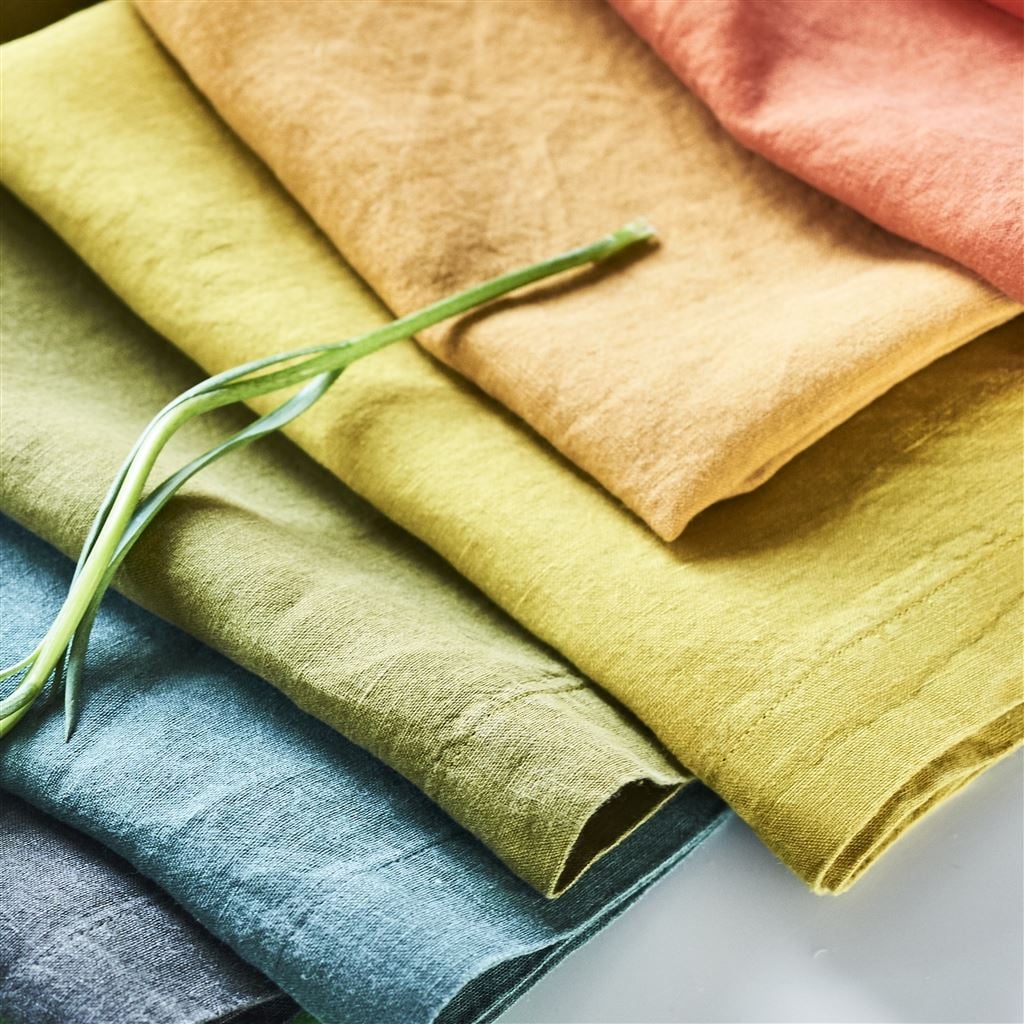 Lario Moss Tablecloth, Runner, Placemats & Napkins