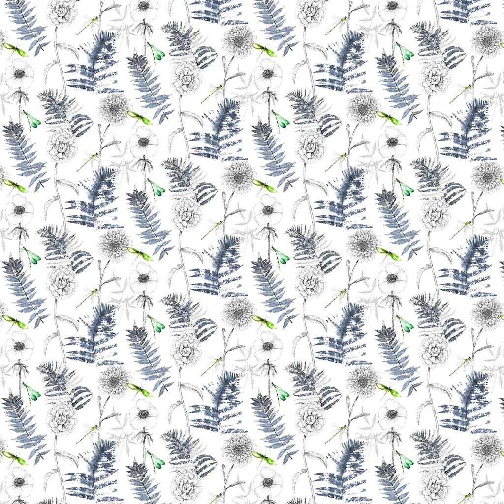 acanthus outdoor - indigo