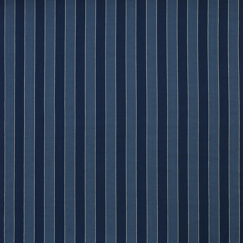 Nikko Stripe - Indigo Cutting