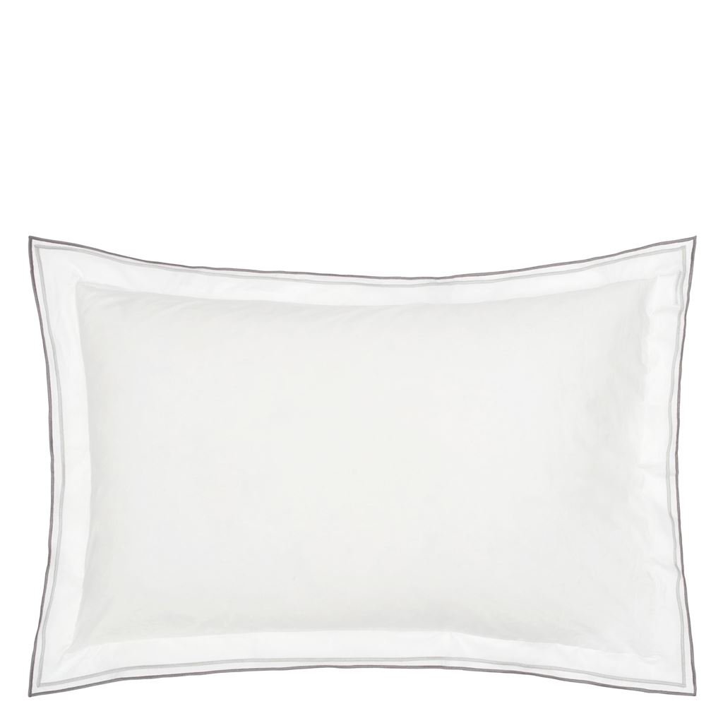 Astor Silver & Slate Oxford Pillowcase