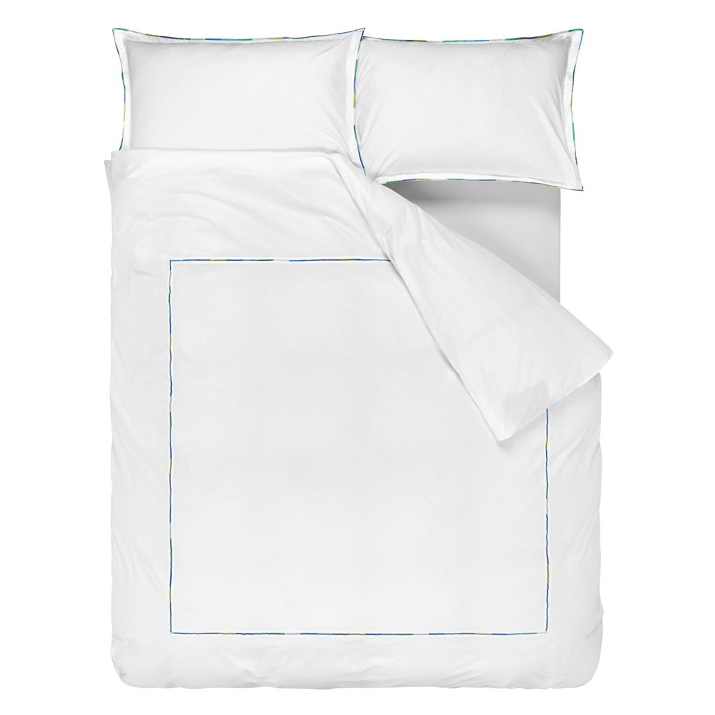 Pimlico Aqua Double Duvet Cover