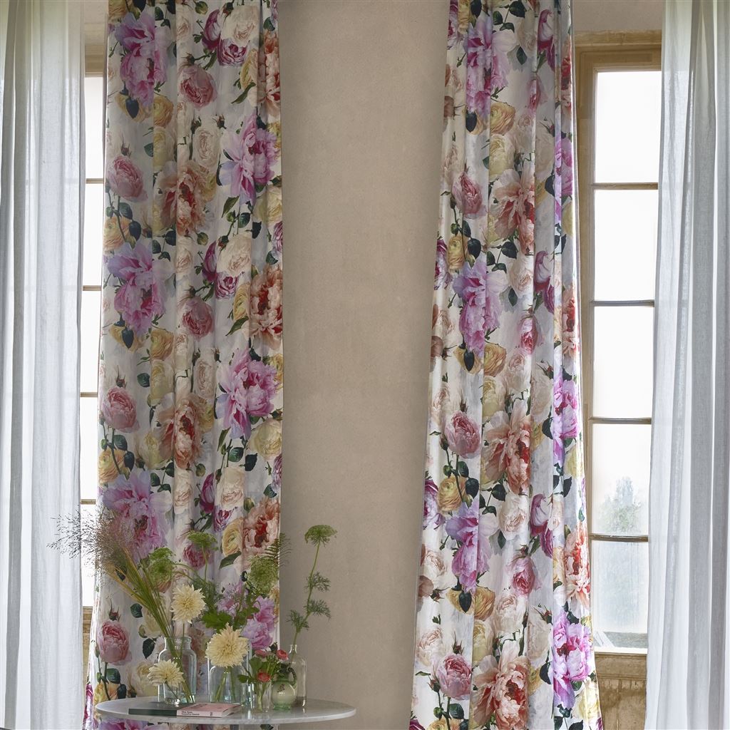 Tourangelle Peony Fabric | Designers Guild