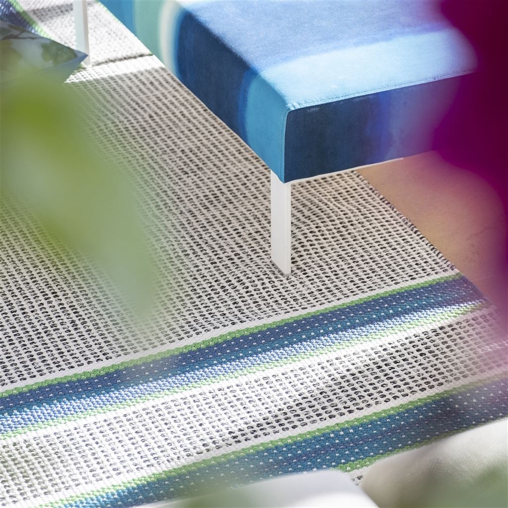 Pompano Cobalt Outdoor Rug