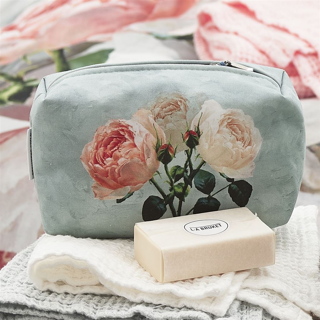 Peonia Grande Zinc Small Toiletry Bag 