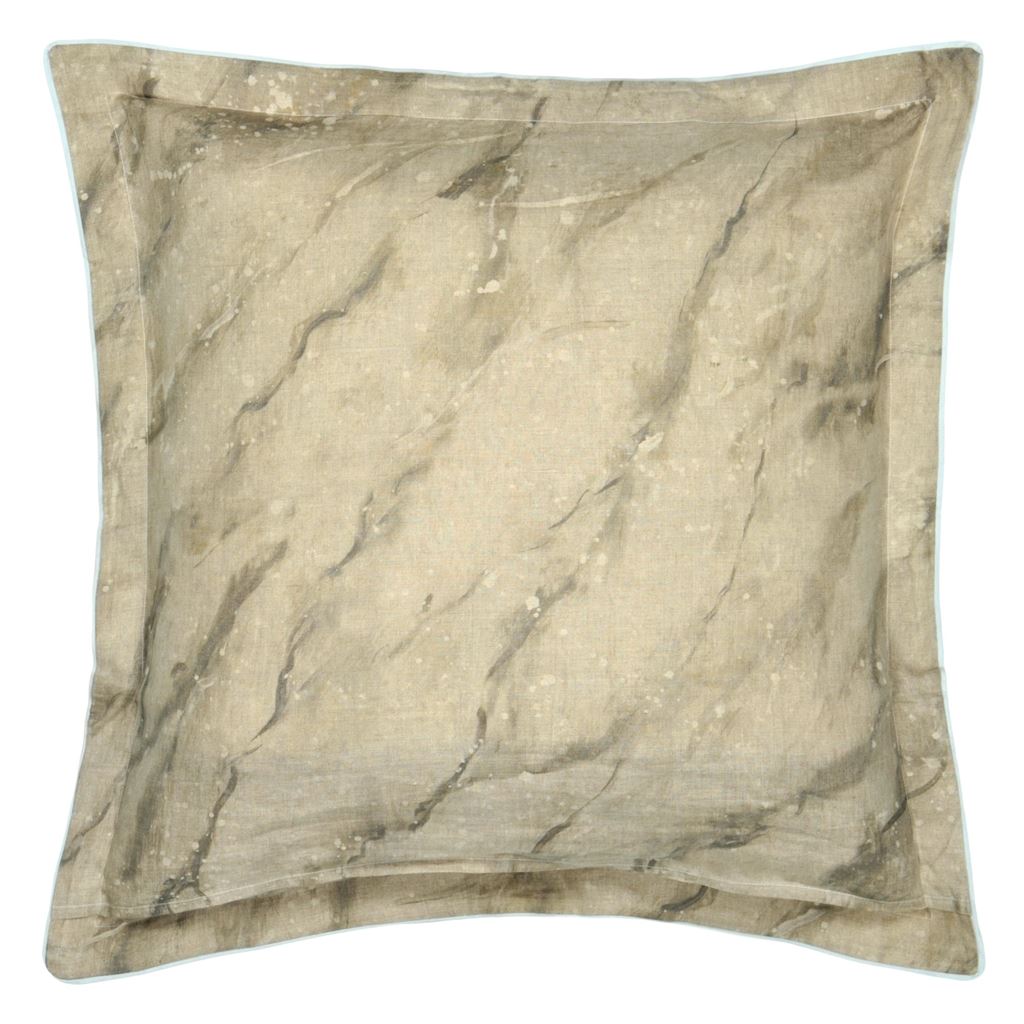 Carrara Fiore Cameo European Sham - Reverse