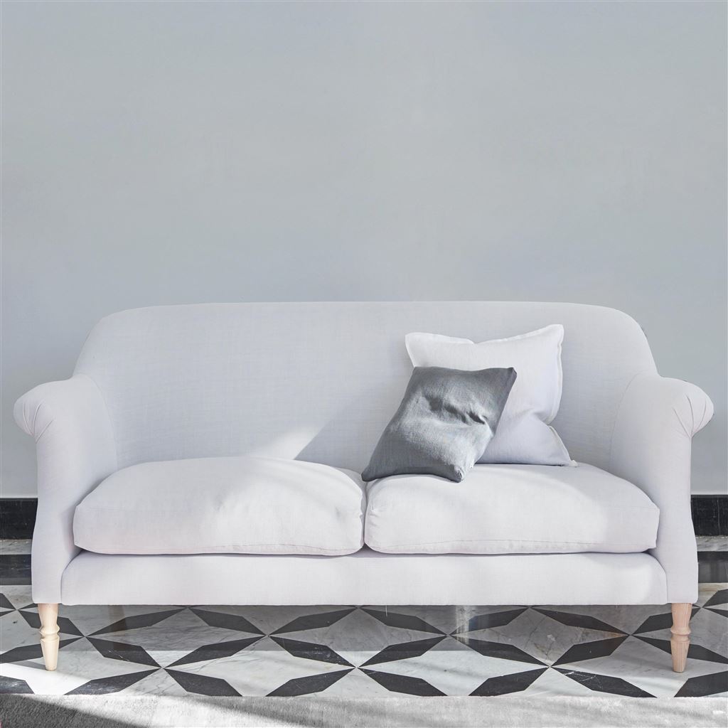 Paris 2.5 Seat Sofa - Natural Legs - Brera Lino Alabaster