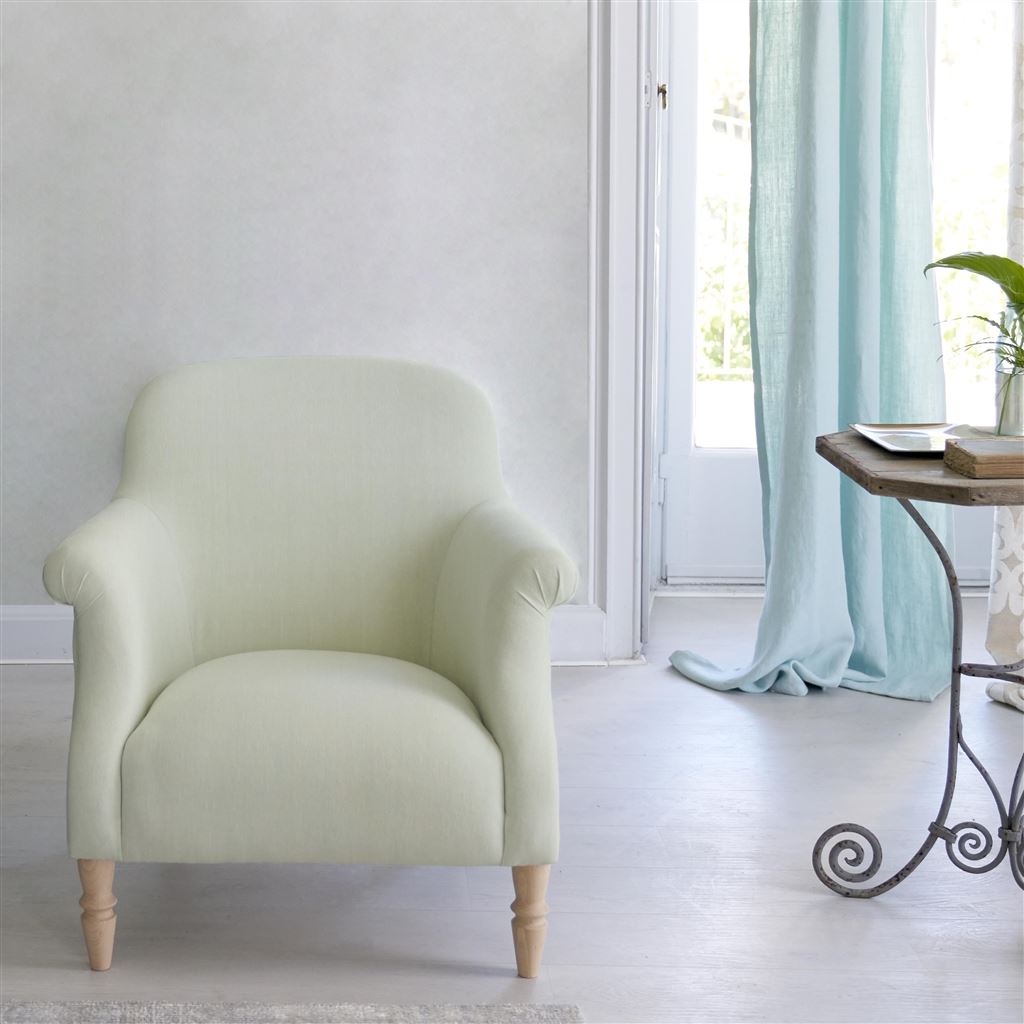 Paris Chair - Natural Legs - Brera Lino Oyster
