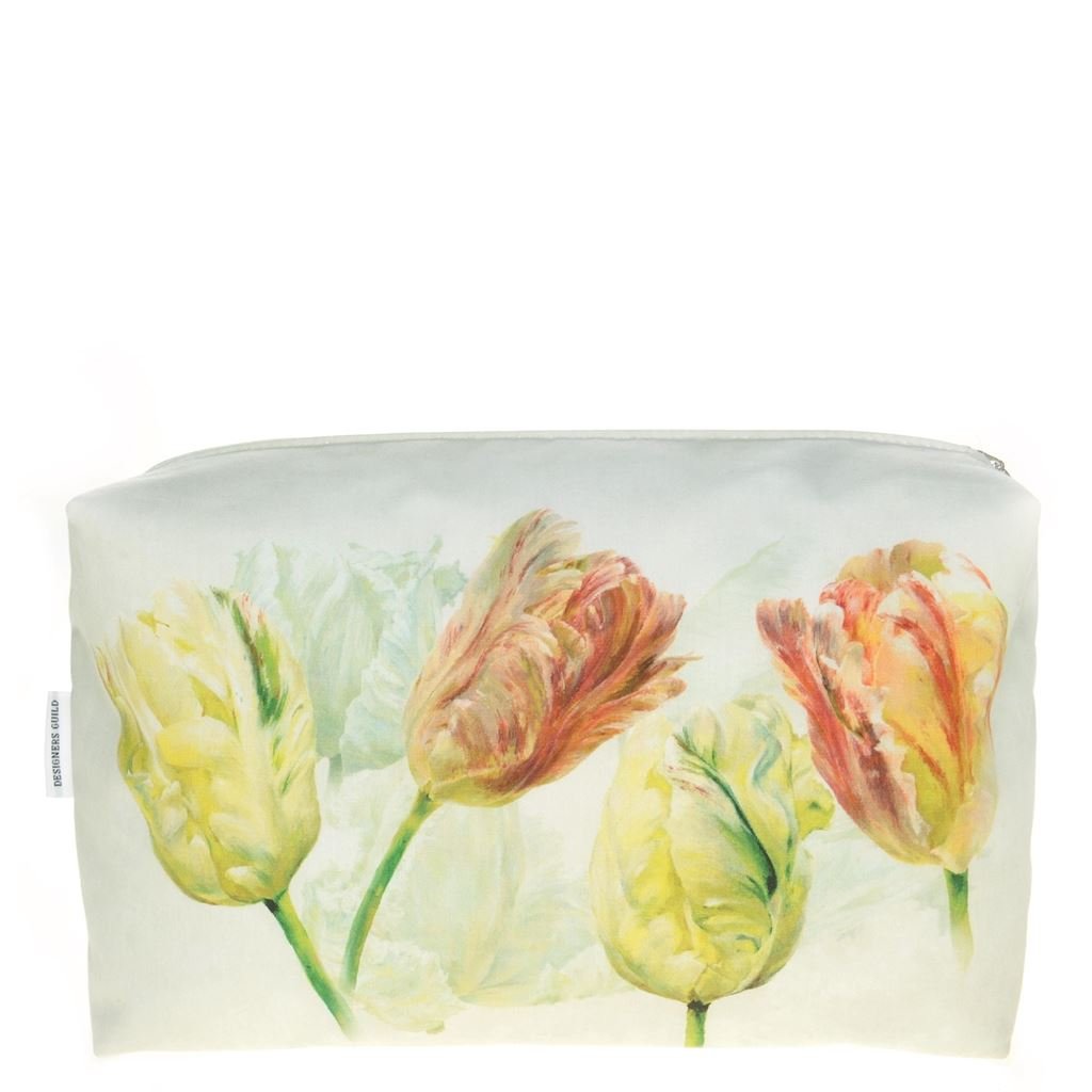 Spring Tulip Buttermilk Large Washbag 