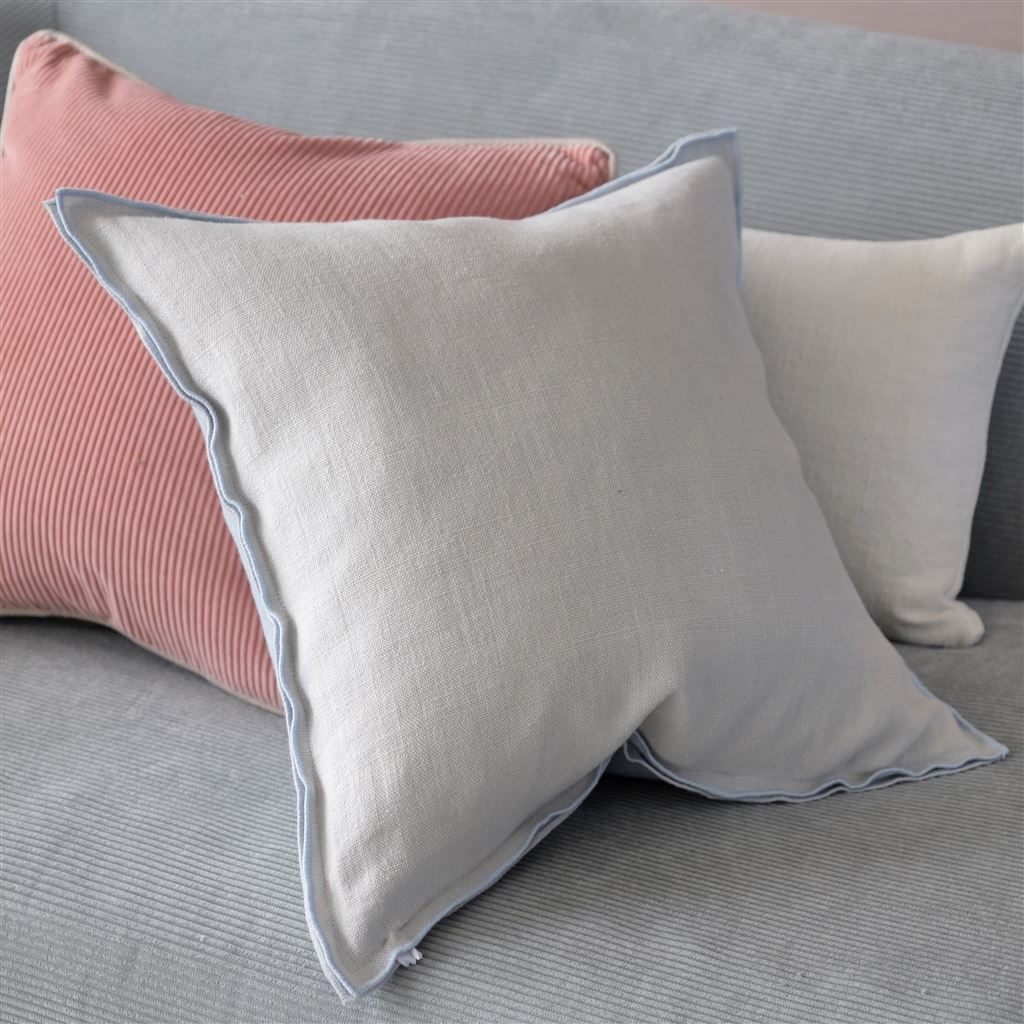 Coussin en lin Brera Lino Sky & Cloud 