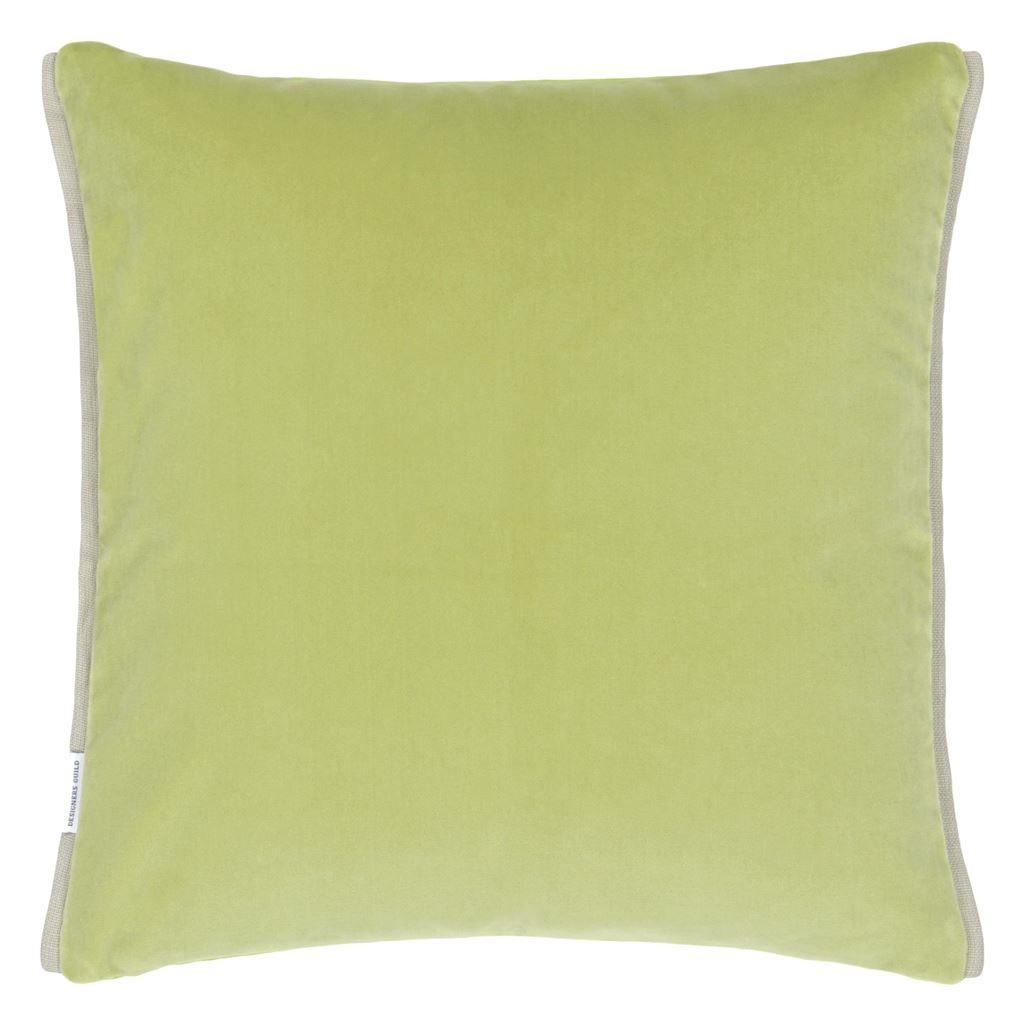 Varese Apple & Leaf Cushion - Reverse