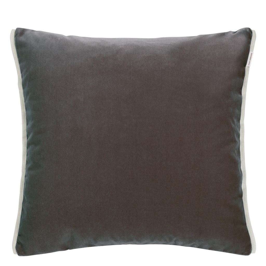 Varese Cocoa & Roebuck Cushion - Reverse