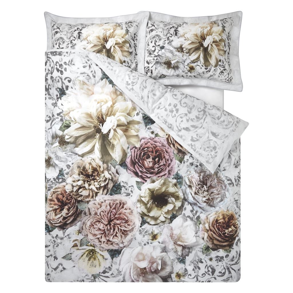 Pahari Tuberose Double Duvet Cover