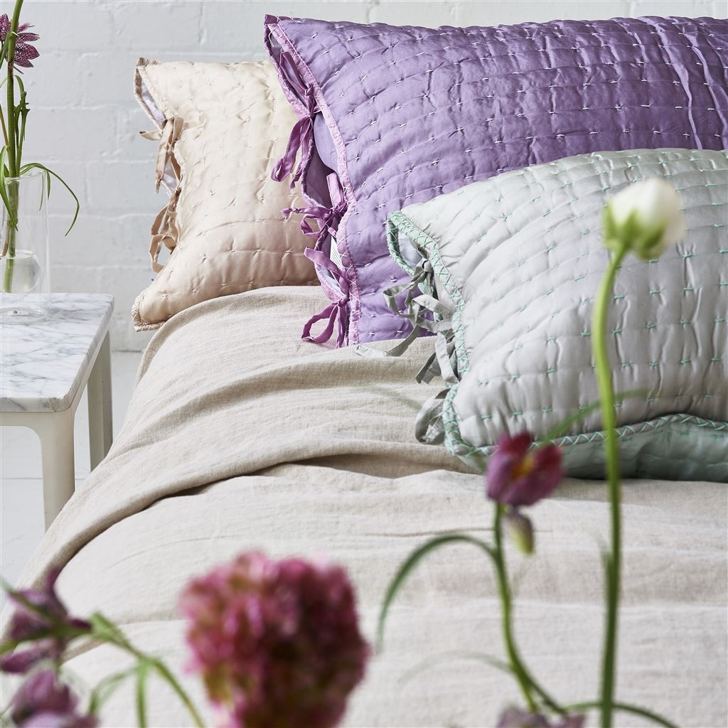 Chenevard Damson & Magenta Quilts & Pillowcases