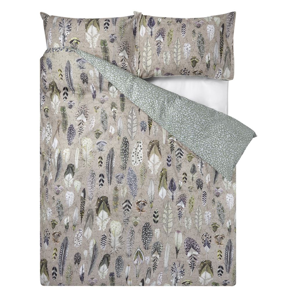Quill Natural Superking Duvet Cover