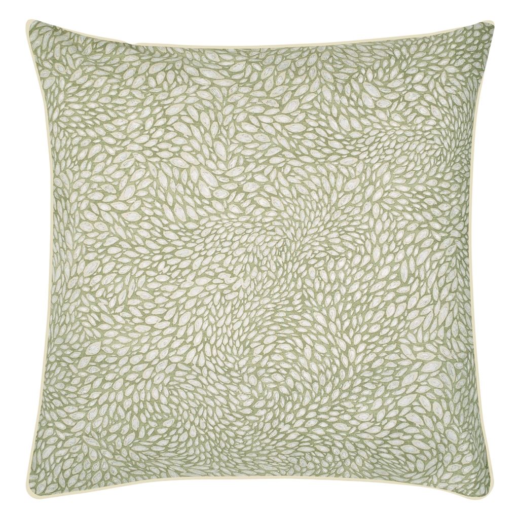 Quill Natural European Pillowcase - Reverse