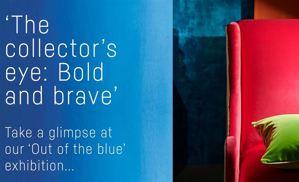 Out of the blue exhibition series | Bold & brave