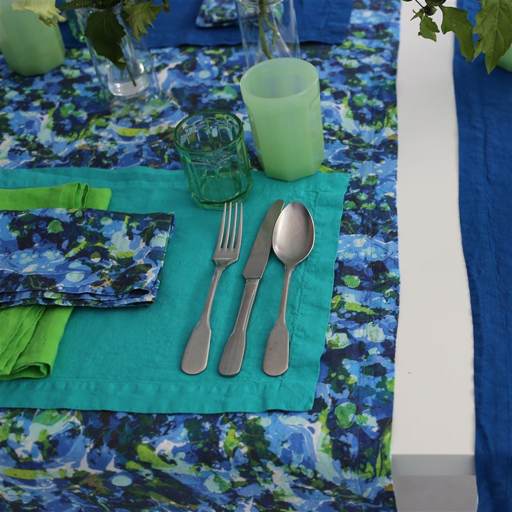 Linge De Table Lario Azure