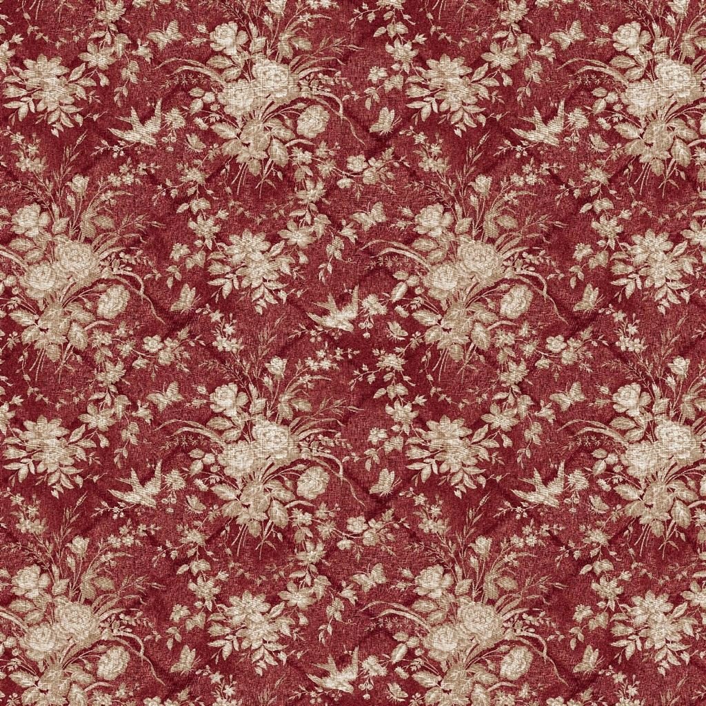 Eliza Floral - Sunbaked Red Cutting