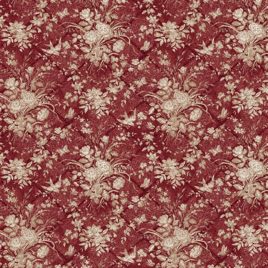 Eliza Floral - Sunbaked Red Cutting