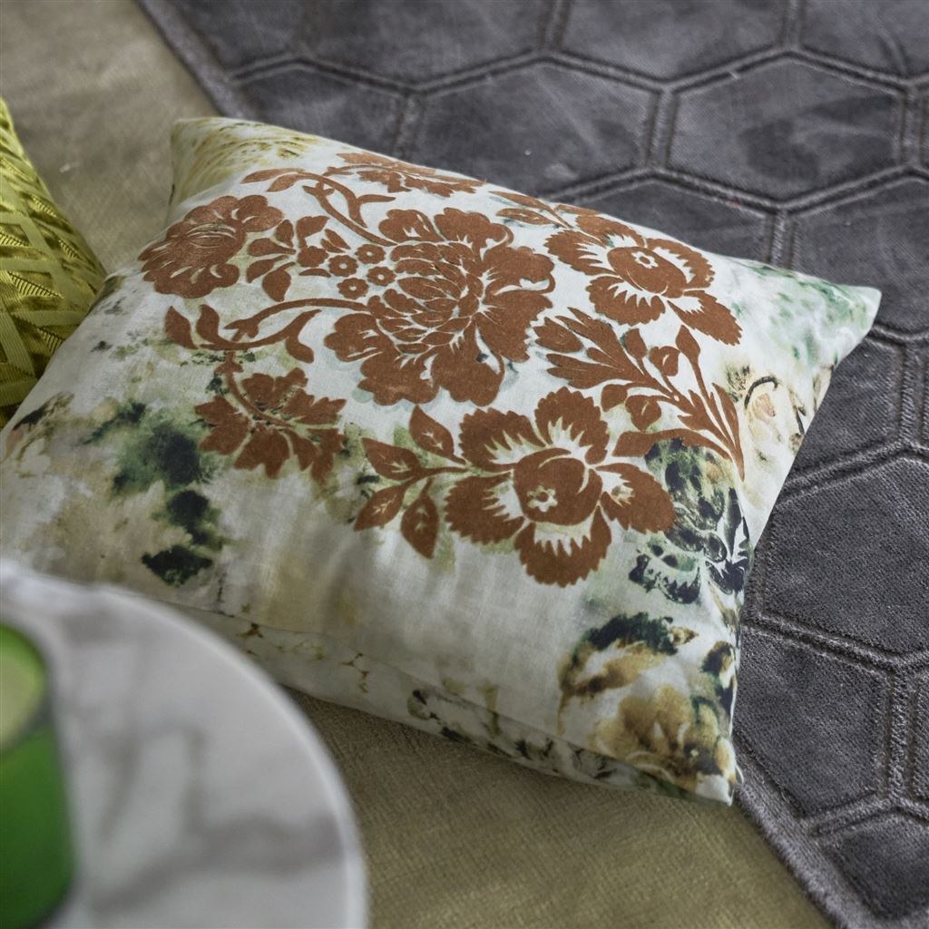 Coussin en lin/coton Tarbana Linen 