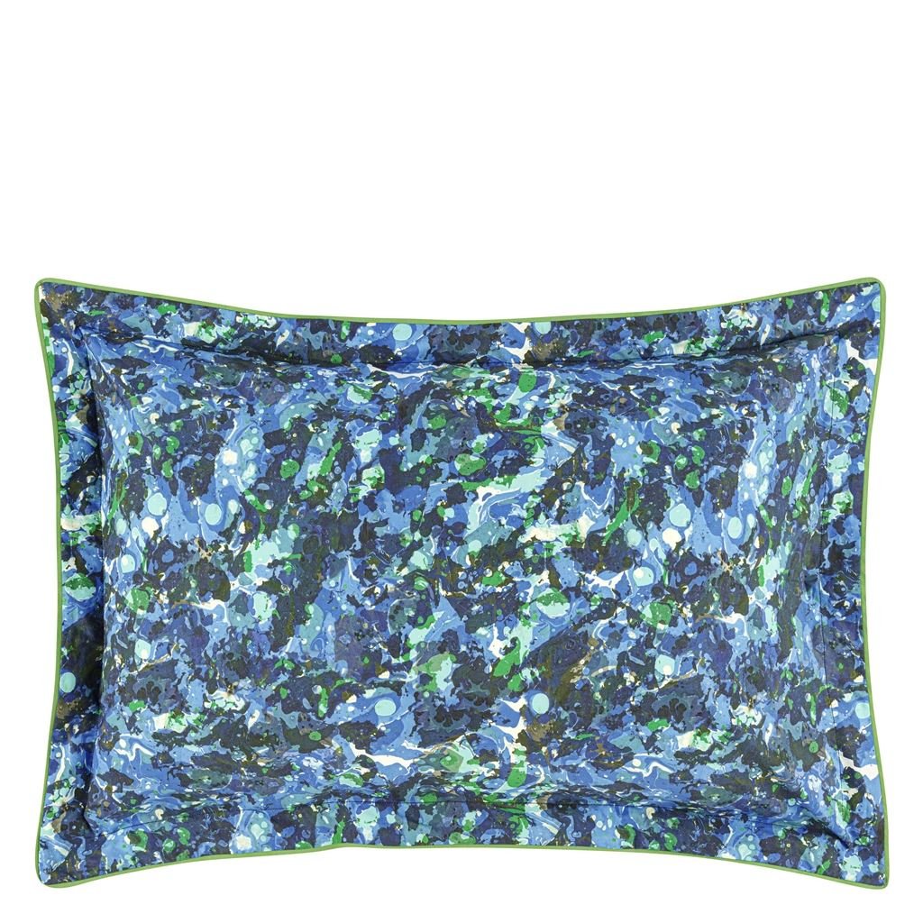 Delahaye Cobalt Oxford Pillowcase