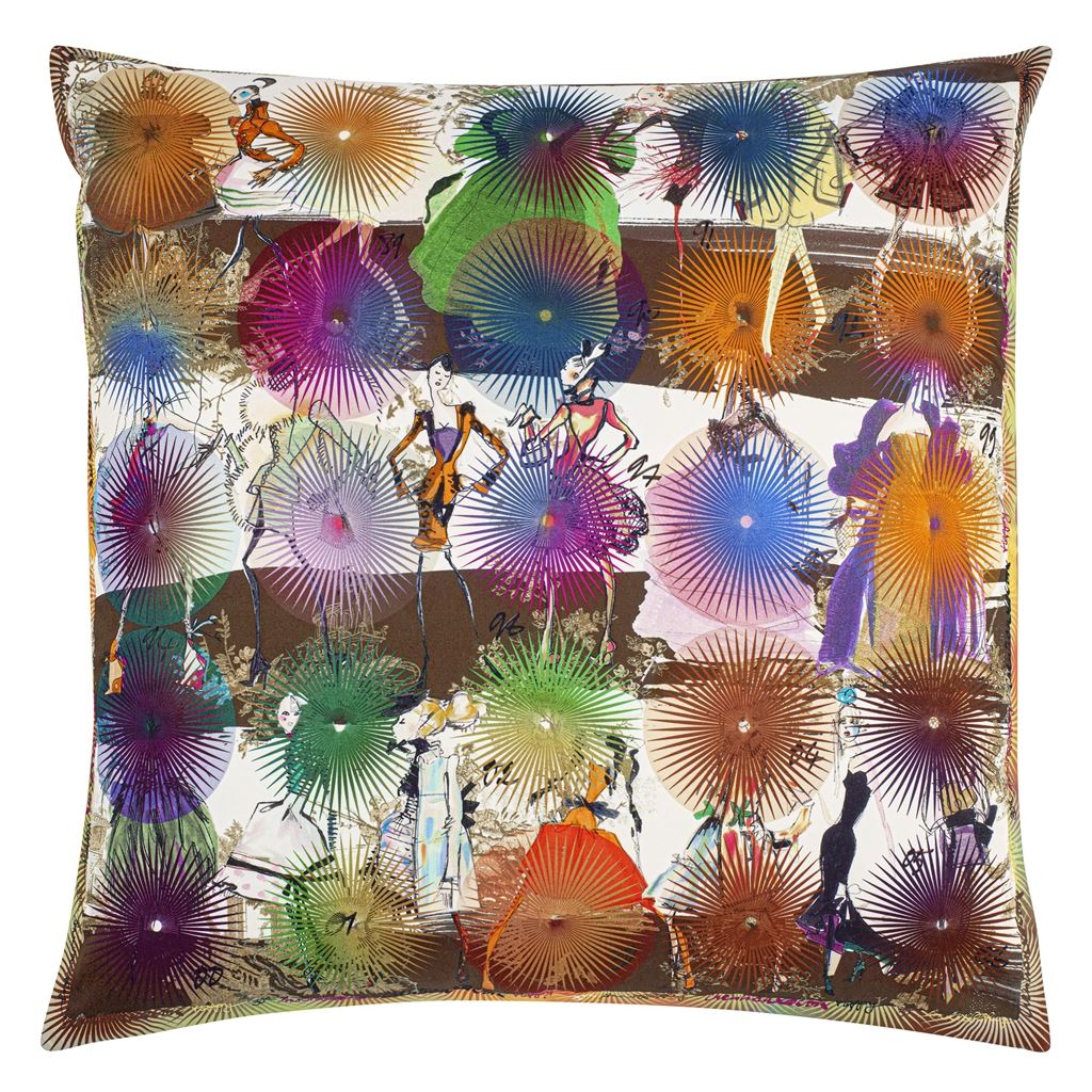 Lacroix Photocall Multicolore Cushion - Reverse