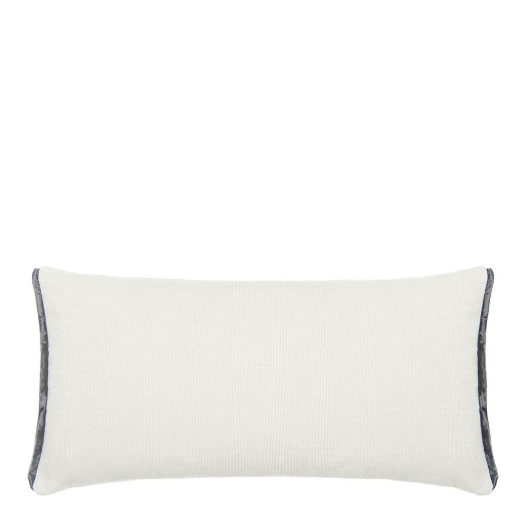 Monserrate Graphite Cushion - Reverse